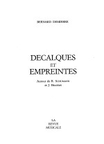 DECALQUES ET EMPREINTES