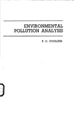 ENVIR ONMENTAL POLLUTION ANALYSIS