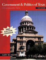 GOVERNMENT AND POLITICS OF TEXAS A COMPARATIVE VIEW