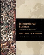 INTERNATIONAL BUSINESS:ENVIRONMENTS AND OPERATIONS EIGHTH EDITION