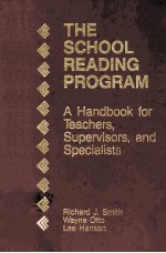 THE SCHOOL READING PROGRAM:A HANDBOOK FOR TEACHERS