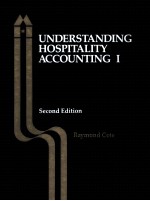 UNDERSTANDING HOSPITALITY ACCOUNTING I SECOND EDITION