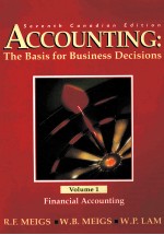 ACCOUNTING:THE BASIS FOR BUSINESS DECISIONS VOLUME 1 FINANCIAL ACCOUNTING