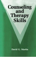 COUNSELING AND THERAPY SKILLS