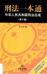 刑法一本通  中华人民共和国刑法总成  第十版  .