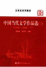 中国当代文学作品选  三  1976-1999  下