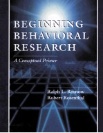 BEGINNING BEHAVIORAL RESEARCH