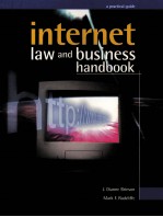 INTERNET LAW AND BUSINESS HANDBOOK