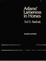 ADAMS' LAMENESS IN HORSES FOURTH EDITION