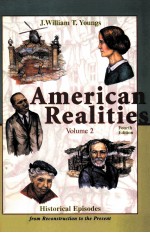 AMERICAN REALITIES VOLUME II FOURTH EDITION