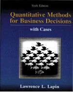 Quantitative Methods for Business Decisions with Cases  Sixth Edition