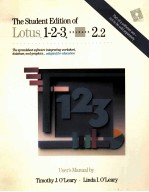 THE STUDENT EDITION OF LOTUS 1-2-3 RELEASE 2.2