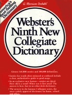 WEBSTER’S NINTH NEW COLLEGIATE DICTIONARY