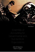 ESSENTIALS OF ACCOUNTING FOR GOVERNMENTAL AND NOT-FOR-PROFIT ORGANIZATIONS SIXTH EDITION