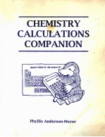 CHEMISTRY CALCULATIONS COMPANION