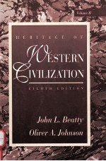 HERITAGE OF WESTERN CIVILIZATION EIGHTH EDITION VOLUME II