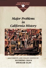 MAJOR PROBLEMS IN CALIFORNIA HISTORY