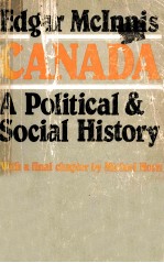 CANADA:A POLITICAL & SOCIAL HISTORY FOURTH EDITION