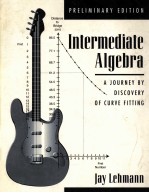 INTERMEDIATE ALGEBRA:A JOURNEY BY DISCOVERY OF CURVE FITTING PRELIMINARY EDITION