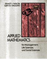 APPLIED MATHEMATICS:FOR MANAGEMENT