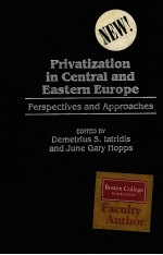 PRIVATIZATION IN CENTRAL AND EASTERN EUROPE:PERSPECTIVES AND APPROACHES