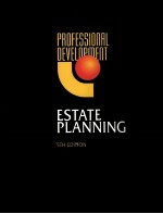 ESTATE PLANNING 5TH EDITION