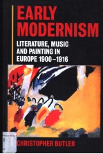 EARLY MODERNISM  LITERATURE