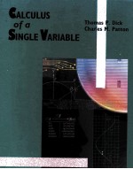 CALCULUS OF A SINGLE VARIABLE