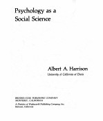 PSYCHOLOGY AS A SOCIAL SCIENCE