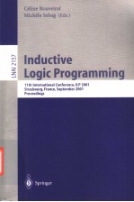 Inductive Logic Programming