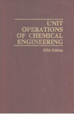 UNIT OPERATIONS OF CHEMICAL ENGINEERING  Fdition