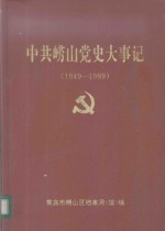 中共崂山党史大事记  1949-1989