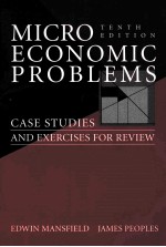 MICROECONOMIC PROBLEMS