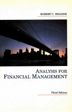 ANALYSIS FOR FINANCIAL MANAGEMENT THIRD EDITION