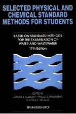 SELECTED PHYSICAL AND CHEMICAL STANDARD METHODS FOR STUDENTS