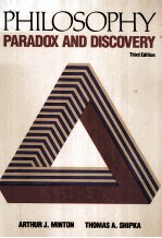 PHILOSOPHY PARADOX AND DISCOVERY THIRD EDITION