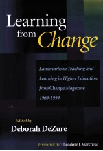 LEARNING FROM CHANGE