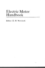 ELECTRIC MOTOR HANDBOOK