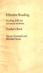 EFFECTIVE READING READING SKILLS FOR ADVANCED STUDENTS TEACHER`S BOOK