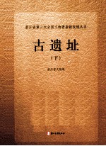 浙江省第三次全国文物普查新发现丛书  古遗址  下