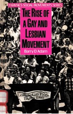 THE RISE OF A GAY AND LESBIAN MOVEMENT