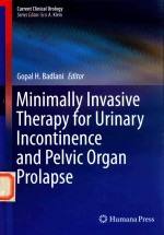 MINIMALLY INVASIVE THERAPY FOR URINARY INCONTINENCE AND PELVIC ORGAN PROLAPSE