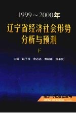 1999-2000年辽宁省经济社会形势分析与预测  下