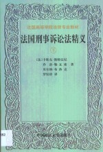 法国刑事诉讼法精义  第2卷