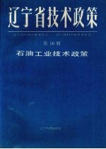 辽宁省技术政策  第16册  石油工业技术政策