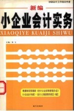 新编小企业会计实务