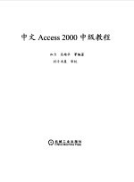 中文Access 2000中级教程