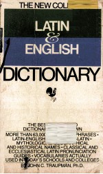 LATIN AND ENGLISH DICTIONARY
