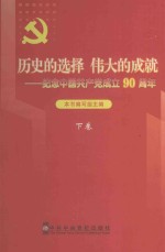 历史的选择  伟大的成就  纪念中国共产党成立90周年  下