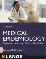 MEDICAL EPIDEMIOLOGY POPULATION HEAITH AND EFFECTIVE HEALTH CARE FIFTH SDITION